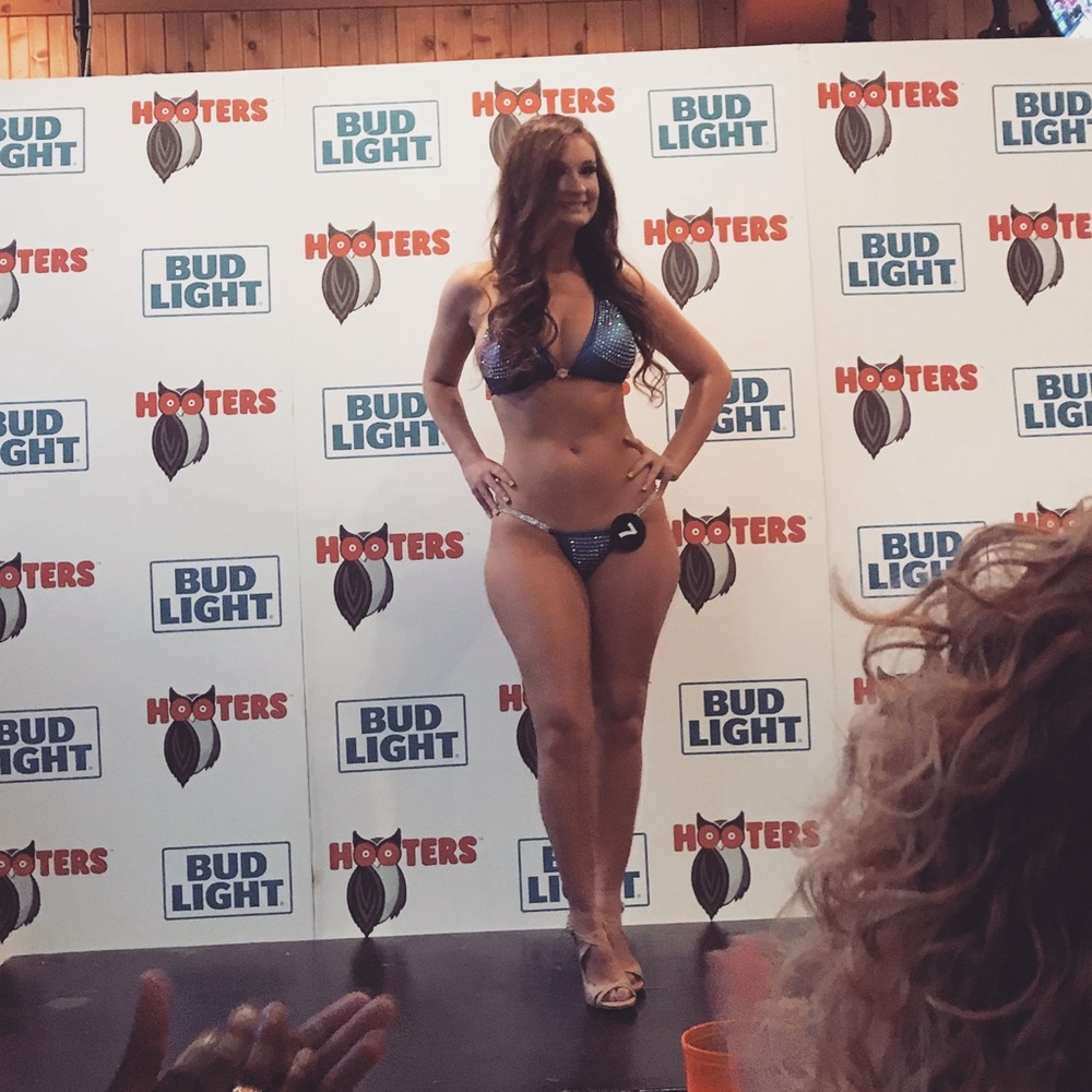 Blue Sequin Bikini Set